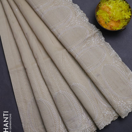 Collection image for: Embroidered Semi Raw Silks