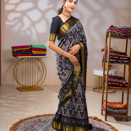 Collection image for: Semi Tussar Ikat Prints