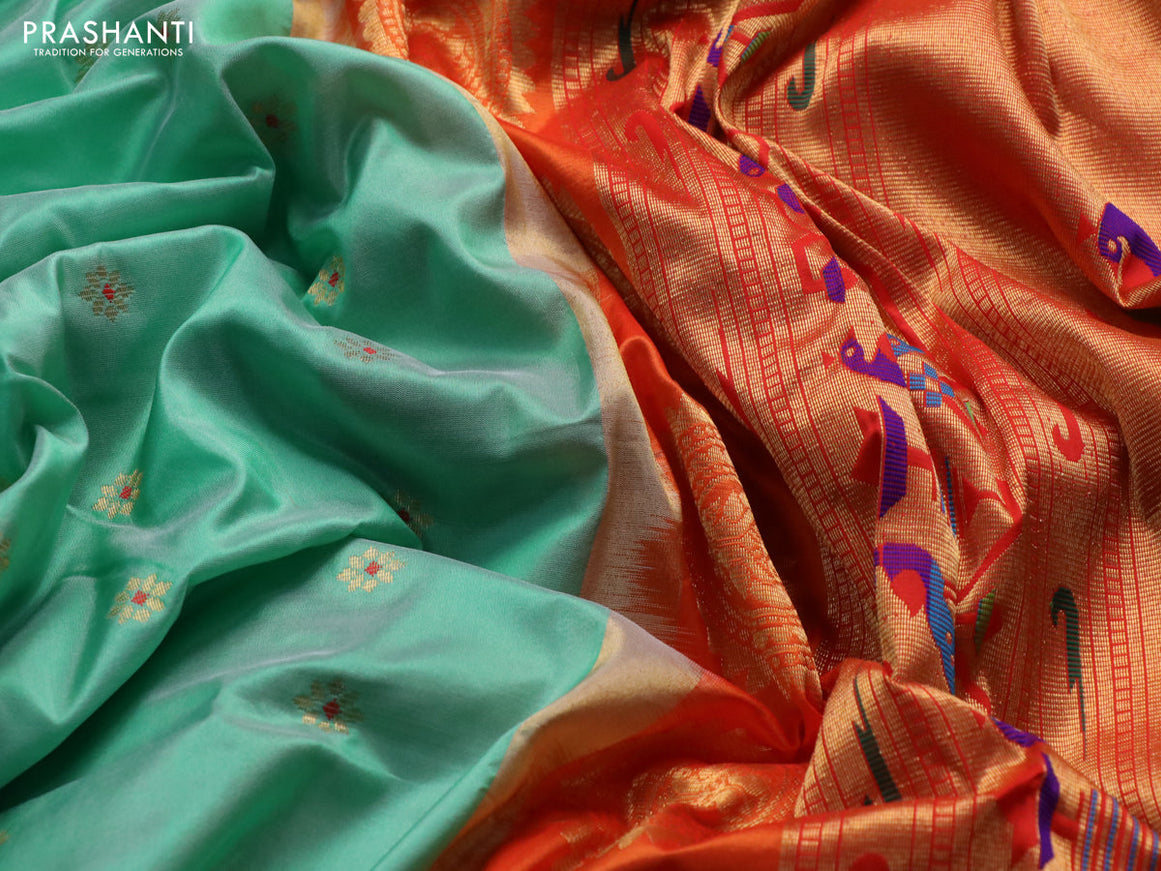 Elegance Redefined: Semi Silk Gold Green  Sarees in Vibrant Shades with Rich Zari Weave