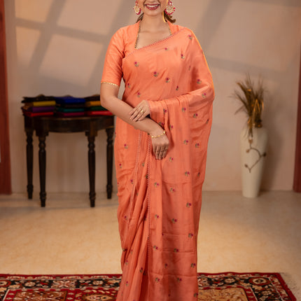Collection image for: Embroidered Chiffon Sarees