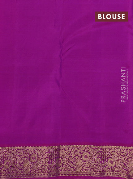 Pure kanchipuram silk saree pink with allover zari woven buttas and zari woven border