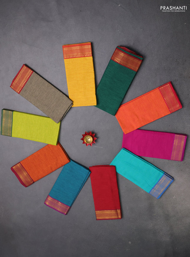 Chettinad cotton blouse bits multi colour and Pack of 10