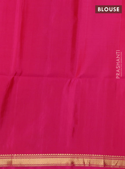 Pure soft silk saree pink with allover zari woven buttas and zari woven border