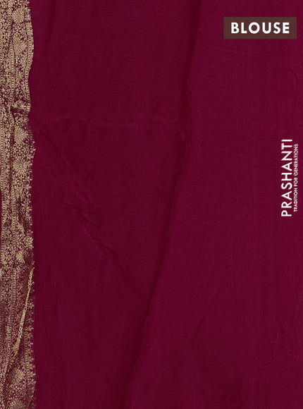 Art kota silk saree pink with allover zari woven buttas and zari woven butta border