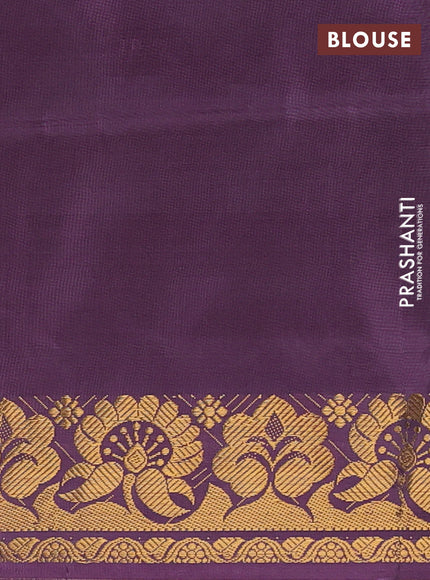 Banana pith saree dark grey and wine with thread woven buttas and zari woven border