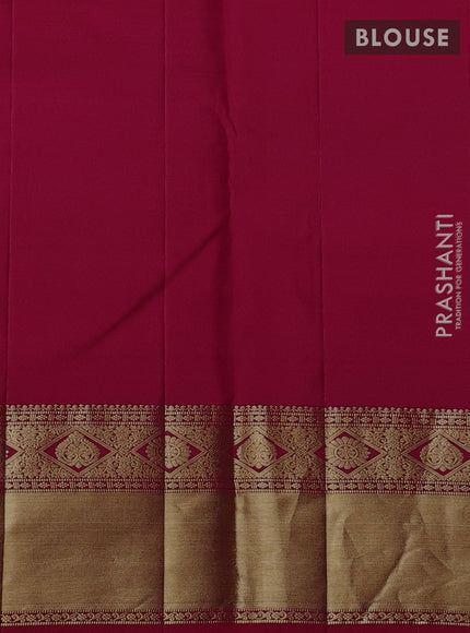 Pure kanchipuram silk saree tomato pink with allover zari woven 1000 buttas and rich zari woven border
