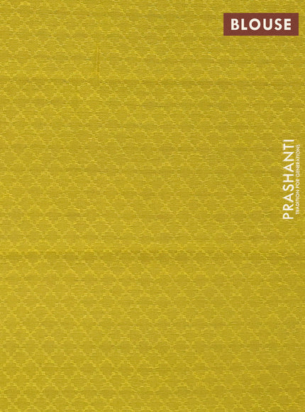 Chettinad cotton saree purple and lime green with thread woven buttas and zari woven border