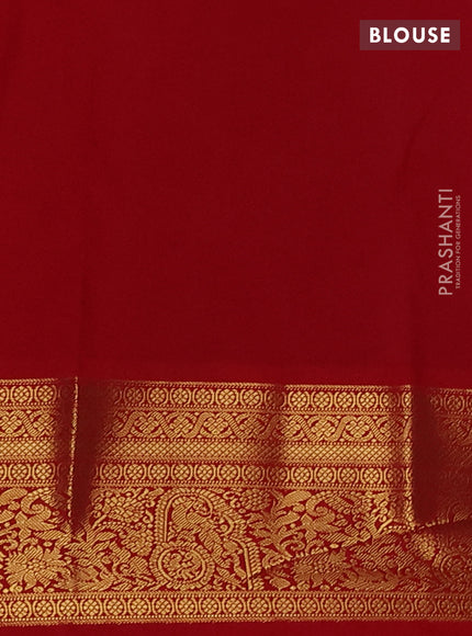 Semi kanchipuram silk saree pastel pink and pink with allover zari weaves & buttas and zari woven border