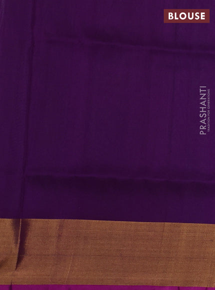 Pure uppada silk saree pastel green and purple with allover silver & buttas and jamdhani weaving pallu