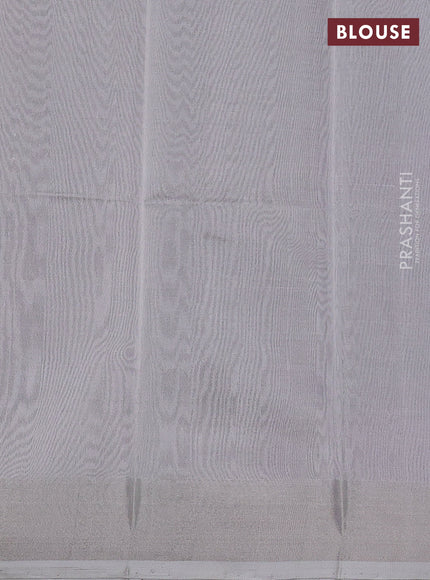 Pure uppada silk saree violet and pastel purple with allover coin buttas and zari woven border