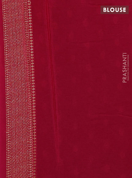 Banarasi chiffon saree violet and pink with allover thread & zari woven buttas and woven border