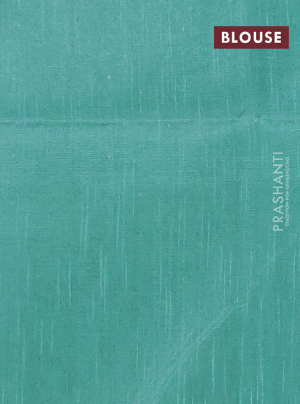Semi dupion saree lime yellow and teal green with allover sequin work in borderless style