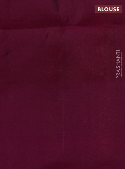 Kanchipuram soft silk saree rosy brown and magenta pink with allover zari woven buttas and zari woven border