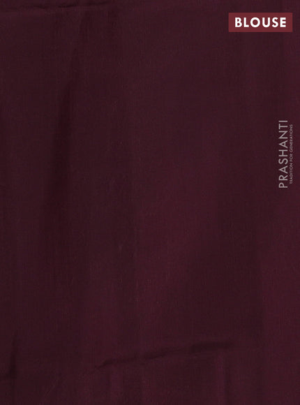 Kanchipuram soft silk saree rosy brown and coffee brown with allover zari woven buttas and zari woven border
