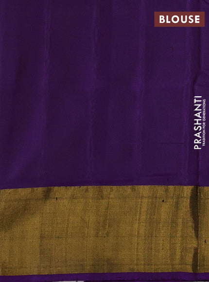 Rajkot patola silk saree purple with allover ikat weaves and zari woven border