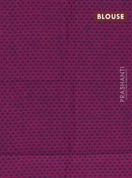 Chettinad cotton saree cs blue and pink with thread woven buttas and thread woven border