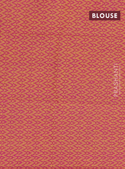 Chettinad cotton saree pastel lavender and pink with thread woven buttas and thread woven border