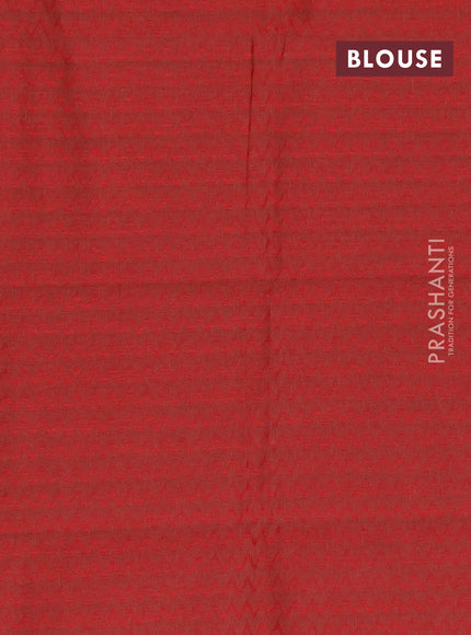 Chettinad cotton saree pink shade and maroon with allover stripes pattern and ganga jamuna border