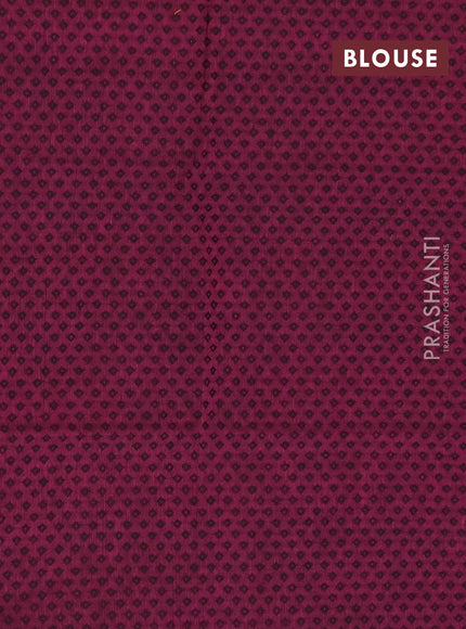 Chettinad cotton saree pink and purple with allover stripes pattern and ganga jamuna border