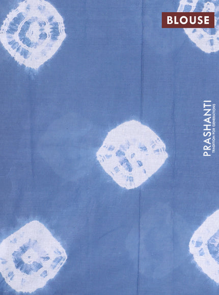 Batik cotton saree multi colour and grey with allover prints and batik printed border