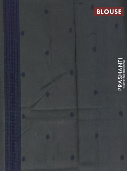 Semi sambalpuri silk saree yellow and grey navy blue with allover ikat butta weaves and thread woven border