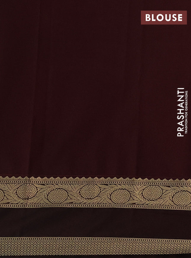 Semi kanchipuram silk saree lime green and deep maroon with allover zari weaves and rettapet zari woven korvai border