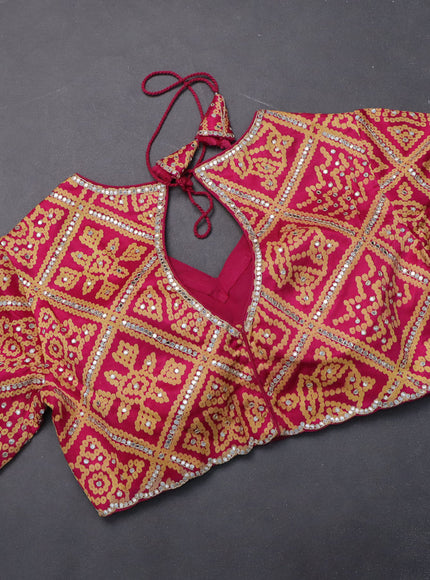 Tissue silk saree peach pink shade and pink with silver zari woven border