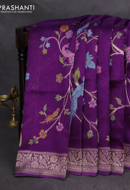 Collection image for: Banarasi Semi Raw Silks