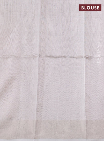 Pure uppada silk saree maroon with silver zari woven coin buttas and silver zari woven border