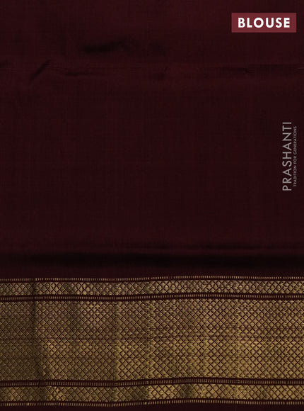 Pochampally silk saree pink and deep maroon with allover ikat weaves and long ikat woven zari border