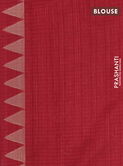 Banarasi semi matka saree maroon with allover silver & gold zari weaves and zari woven butta border