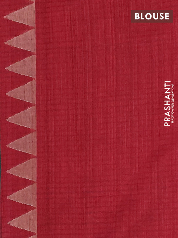 Banarasi semi matka saree maroon with allover silver & gold zari weaves and zari woven butta border