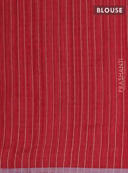 Banarasi semi matka saree maroon with allover zari woven geometric buttas and woven border