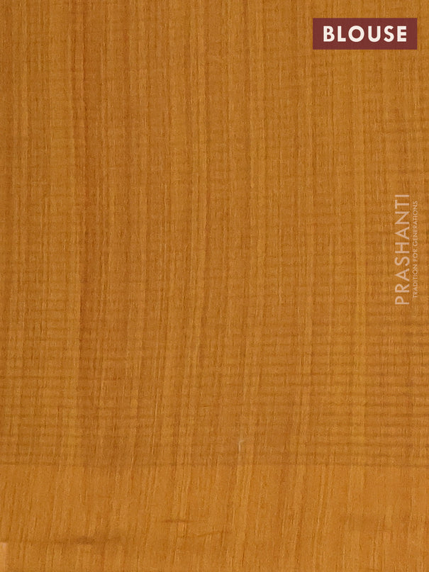 Banarasi semi matka saree dark mustard with allover zari woven geometric buttas and zari woven border