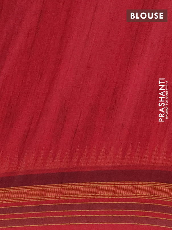 Semi crepe saree green shade and maroon with floral digital prints and printed border