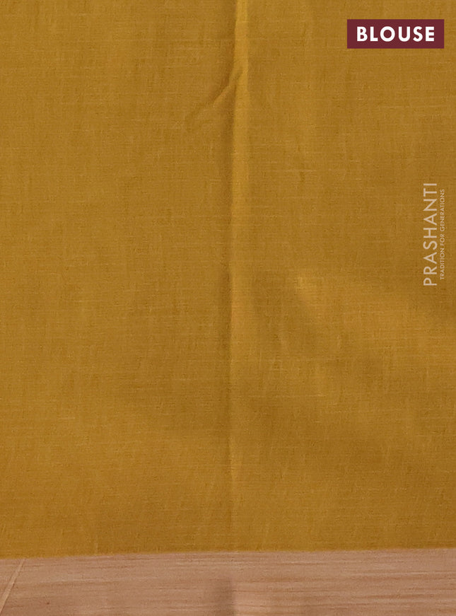 Kota silk cotton saree wine shade and rust shade with allover block prints and printed border