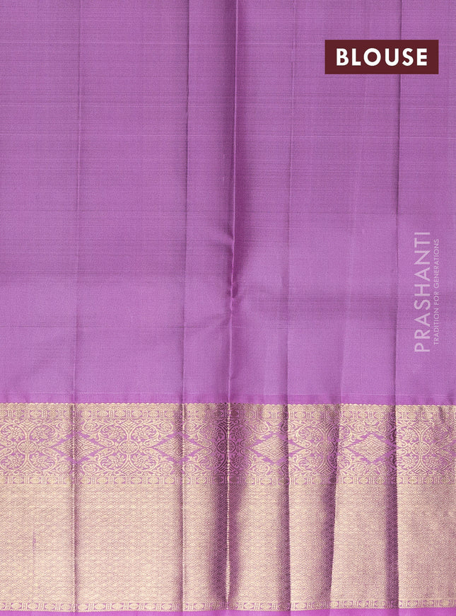 Pure silk lehenga dhawani maroon and light pink with allover zari checks & buttas and rich zari woven korvai border