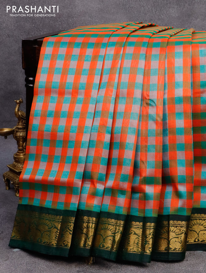 Silk Cotton Korvai – Prashanti Sarees