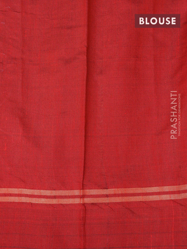 Dupion silk saree lime yellow and maroon with allover zari weaves and temple design zari woven simple border