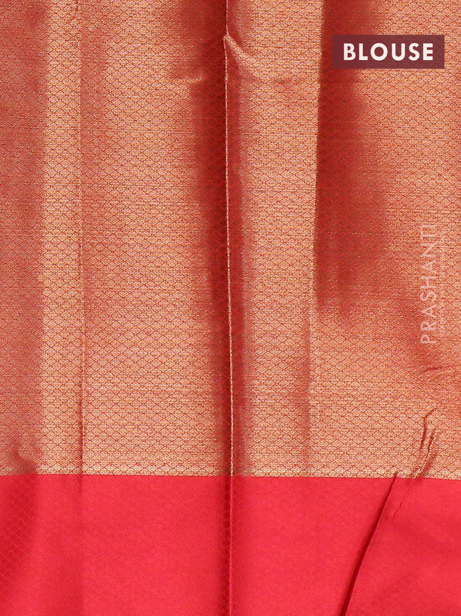 Banarasi kota saree maroon shade with allover zari weaves and zari woven simple border