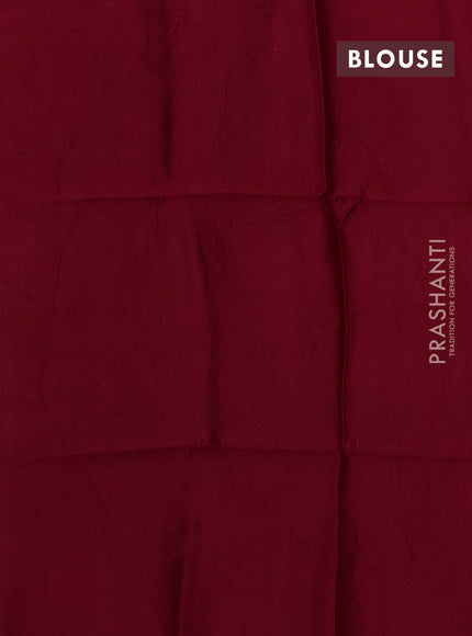 Banarasi tissue silk saree beige and red with allover zari woven brocade weaves and zari woven border