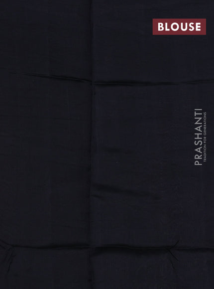 Banarasi tissue silk saree beige and black with allover zari woven brocade weaves and zari woven border