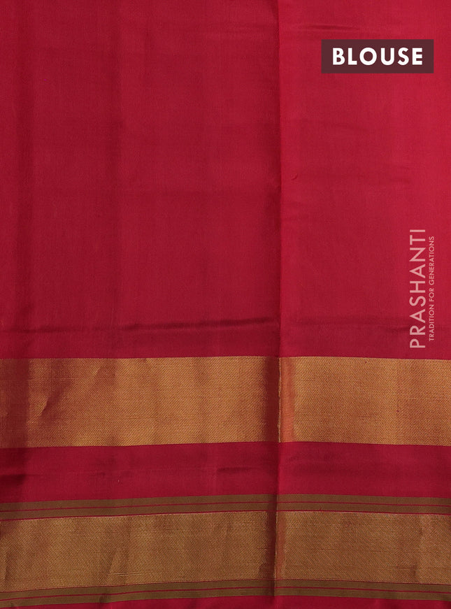 Rajkot patola silk saree mustard yellow and red with allover ikat weaves and zari woven border