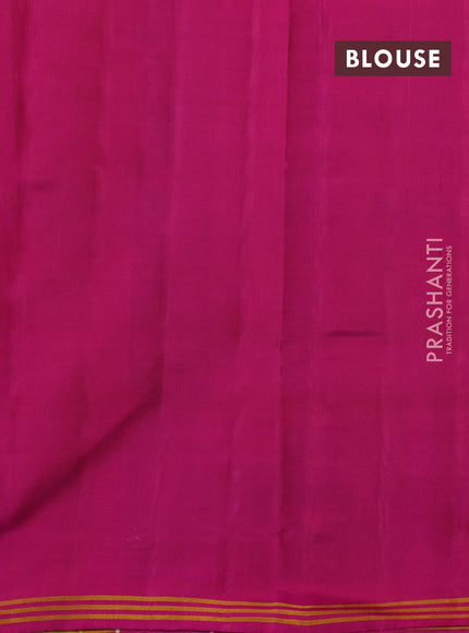 Rajkot patola silk saree deep purple and pink with allover ikat weaves and ikat woven border