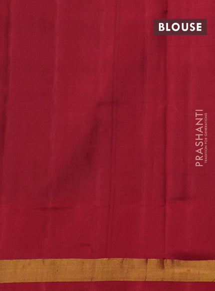 Rajkot patola silk saree teal blue and maroon with allover ikat weaves and ikat woven border