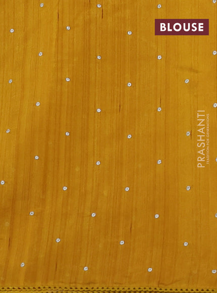 Art tussar saree mustard yellow with embroidery work and floral embroidery border