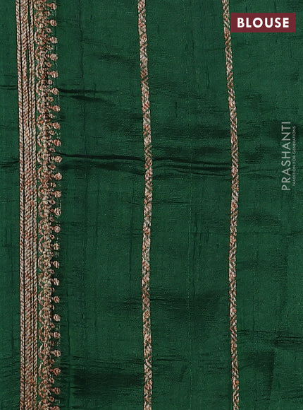Banarasi raw silk saree lime yellow and bottle green with allover thread & zari weaves and woven border