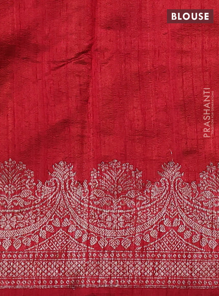 Banarasi raw silk saree lime yellow with thread & zari woven buttas and woven border