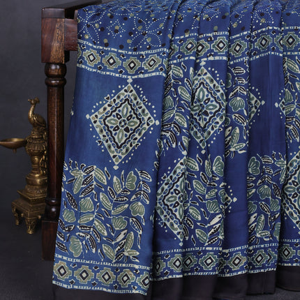 Collection image for: Ajrakh Printed Sarees - Dola Silk & Modal Silk