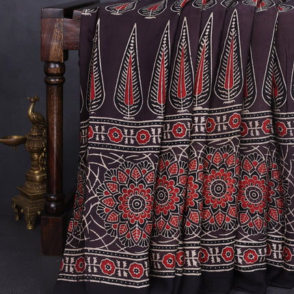 Collection image for: Ajrakh Printed Sarees - Dola Silk & Modal Silk